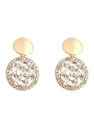 Stone Studded Stud Earrings 