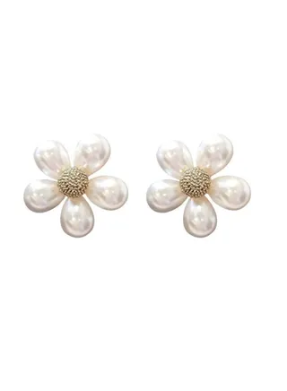 Retro Sweet Style Flower Earrings 
