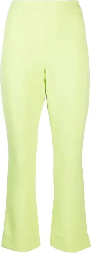 Mid-Rise Cropped Trousers