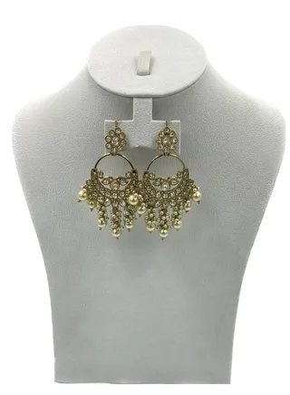 GOHONA Bollywood Style Indian Traditional Jhumka Earring for Women 