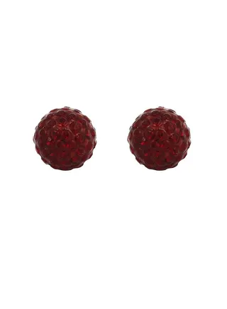 4.5MM Fireball - Siam Allergy-Free Stainless Steel Ear Studs 