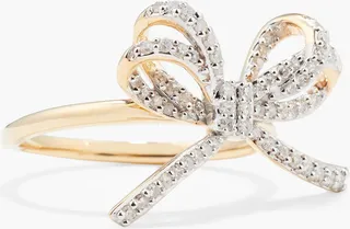 14-Karat Gold Diamond Ring