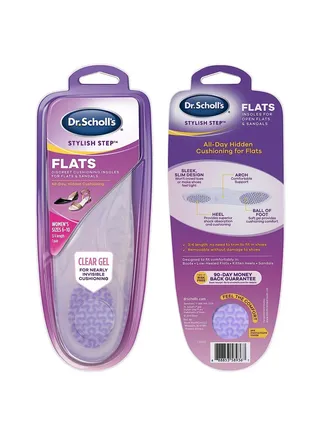 DR. SCHOLL'S STYLISH STEP DISCREET INSOLES FOR FLATS 
