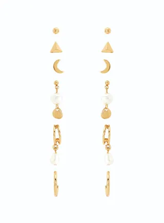 Mix & Match Set of 6 Earrings 