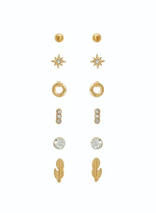 Assorted Set of 6 Earrings 