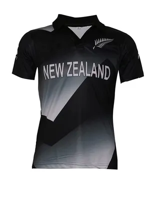 Cricket Jersey New Zealand World Cup 2021 Supporter All Cricket Team Uniform 