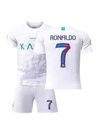 Ronaldo Riyadh Victory No.7 Football Jersey Suit 