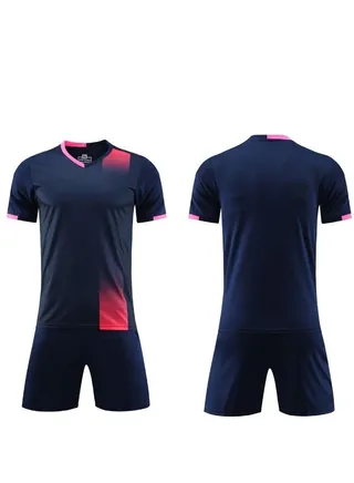 2-pieces Breathable and lightweight Men's And Women's Football Shirt 