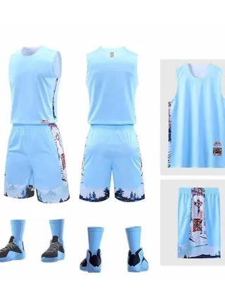 New Men's And Women's Basketball Uniform 