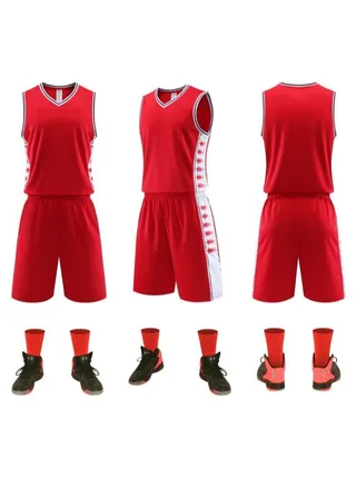 New Men's And Women's Basketball Uniform 