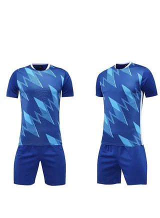 2-pieces Breathable and lightweight Men's And Women's Football Shirt 