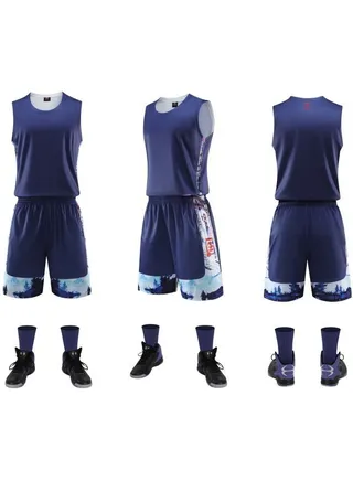 New Men's And Women's Basketball Uniform 