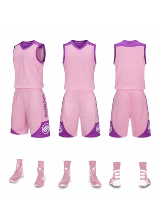 New Men's And Women's Basketball Uniform 