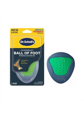 Pain Relief Orthotics for Ball of Foot Pain, 1 Pair - One size fits all 