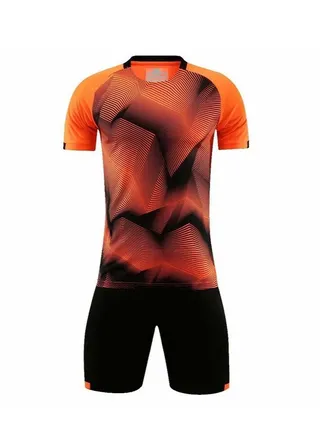 2-pieces Breathable and lightweight Men's And Women's Football Shirt 