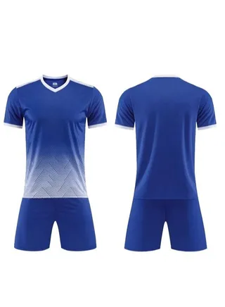 2-pieces Breathable and lightweight Men's And Women's Football Shirt 