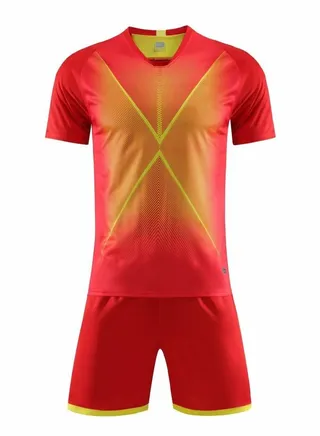 2-pieces Breathable and lightweight Men's And Women's Football Shirt 
