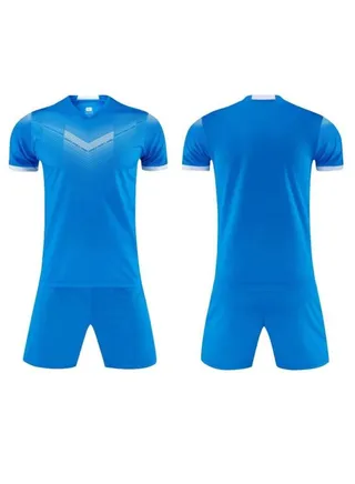 2-pieces Breathable and lightweight Men's And Women's Football Shirt 