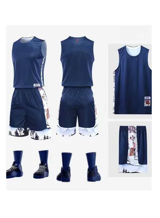 New Men's And Women's Basketball Uniform 