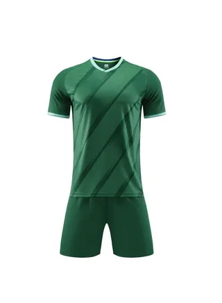 2-pieces Breathable and lightweight Men's And Women's Football Shirt 