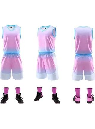 New Men's And Women's Basketball Uniform 