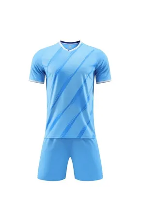 2-pieces Breathable and lightweight Men's And Women's Football Shirt 