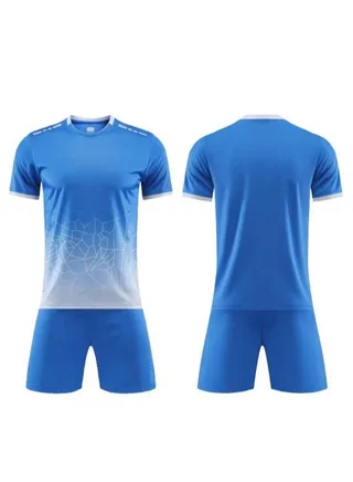 2-pieces Breathable and lightweight Men's And Women's Football Shirt 