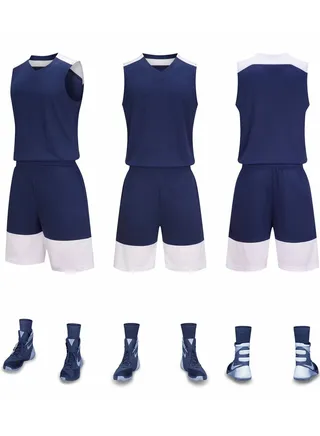 New Men's And Women's Basketball Uniform 