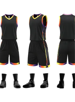 New Men's And Women's Basketball Uniform 