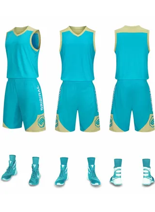New Men's And Women's Basketball Uniform 