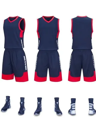 New Men's And Women's Basketball Uniform 