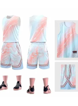 New Men's And Women's Basketball Uniform 
