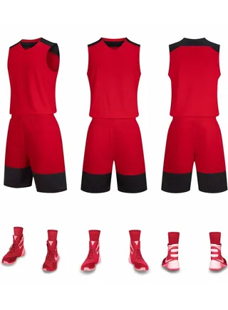 New Men's And Women's Basketball Uniform 
