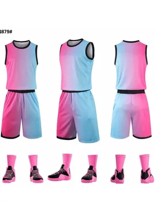 New Men's And Women's Basketball Uniform 