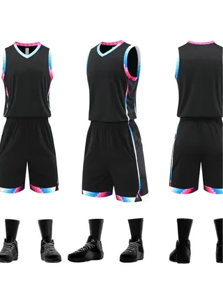 New Men's And Women's Basketball Uniform 
