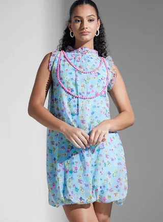 Floral Printed Dress 