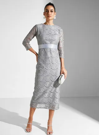 Lace Detail Dress 