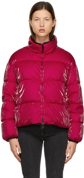 Moncler Red Down Grenit Jacket