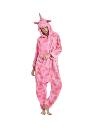 Unicorn Shaped Onesie Pink/Green 