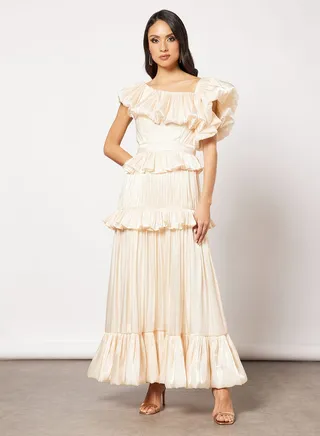 Tiered Ruffle Detail Dress 