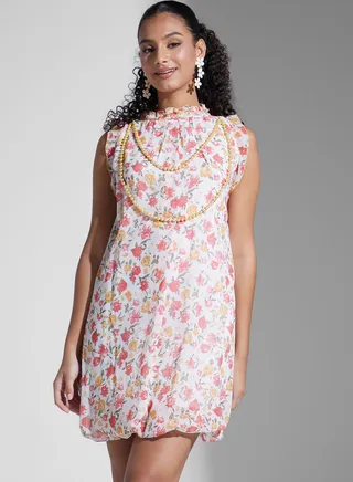 Floral Printed Dress 
