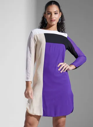Color Block Dress 