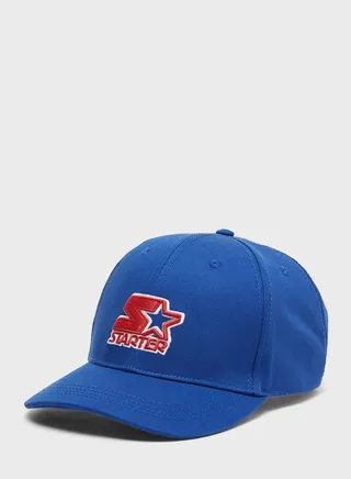 Embroidered Curved Peak Cap