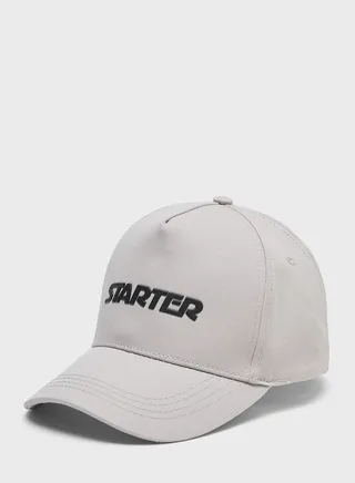 Embroidered Curved Peak Cap