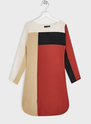 Color Block Dress 