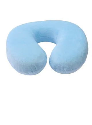 Soft Adjustable Neck Pillow, Head Support Travel Pillow, U Shape Travel Pillow for Travel Car Home Office Memory Foam Travel Neck Pillow 23X23X12CM 