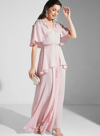 Ruffle Detail Dress 