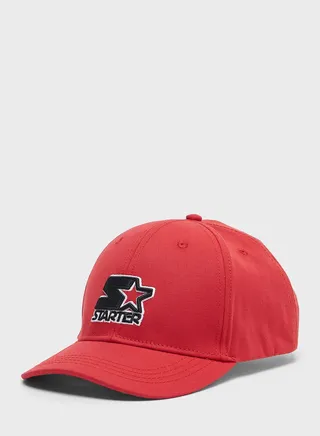Embroidered Curved Peak Cap