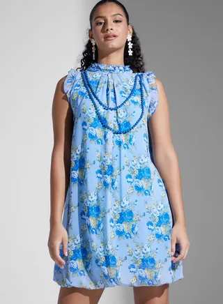 Floral Printed Dress 