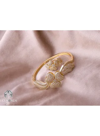 Bracelet & Ring Gold Plated For Women 